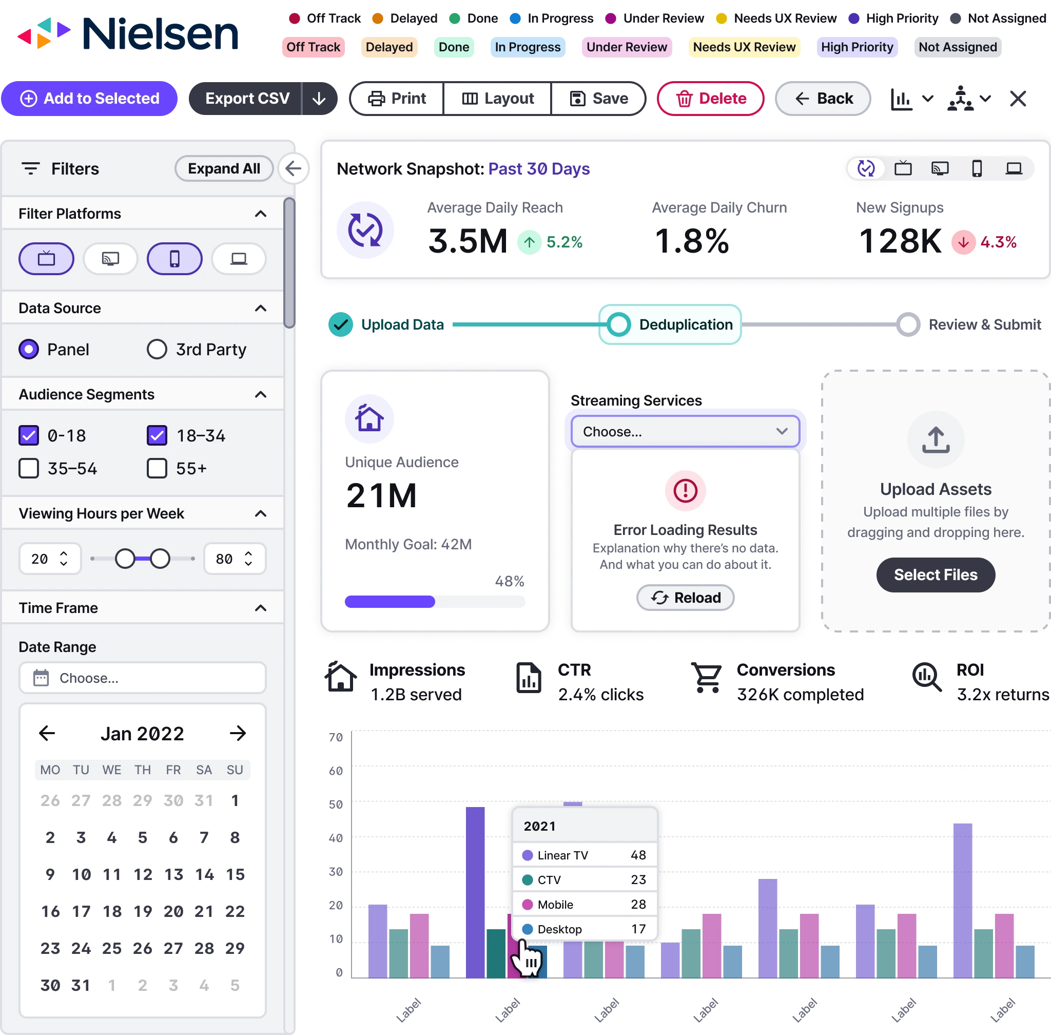 Nielsen Global Design System UI Components
