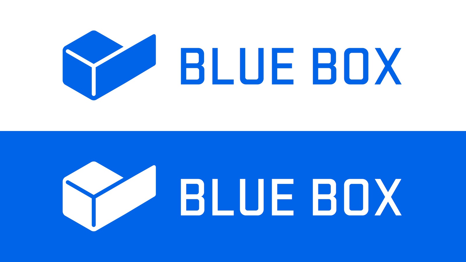 Logo mockup for Blue Box