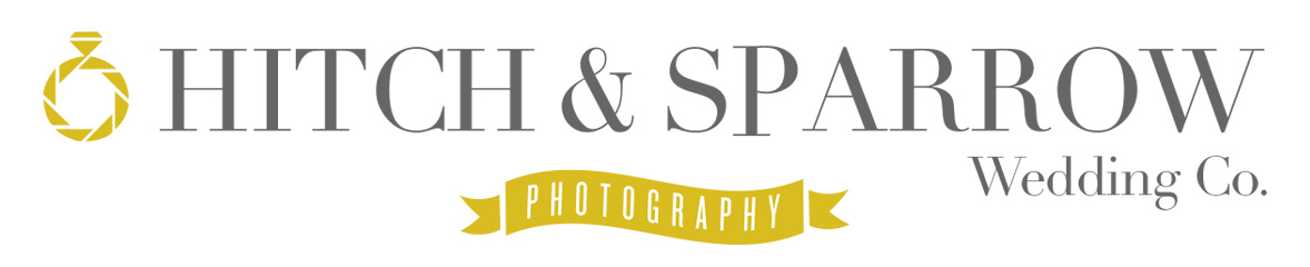 Logo for Hitch & Sparrow Wedding photography company